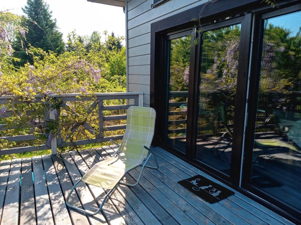 Dom Z Ogrodem Villa Laka  Exteriör bild