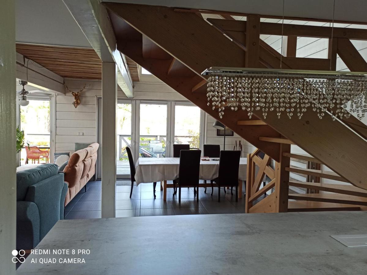 Dom Z Ogrodem Villa Laka  Exteriör bild