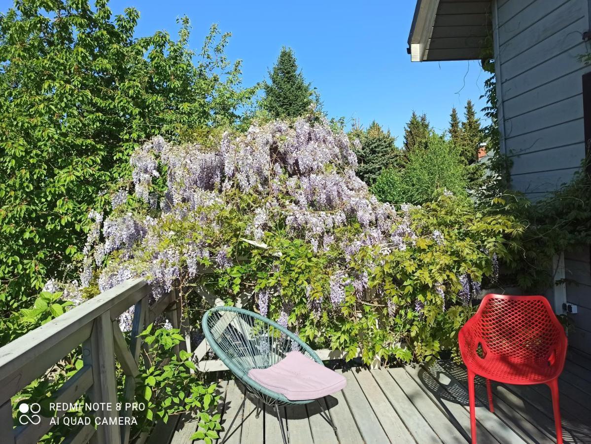 Dom Z Ogrodem Villa Laka  Exteriör bild